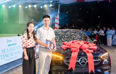 Chương trình Tri ân Khách hàng: Mua nhà xịn-Tặng xe sang